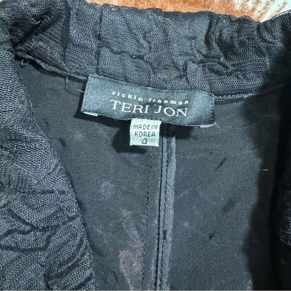 Rickie Freeman Teri Jon All Over Lace Blazer - Picture 2 of 8